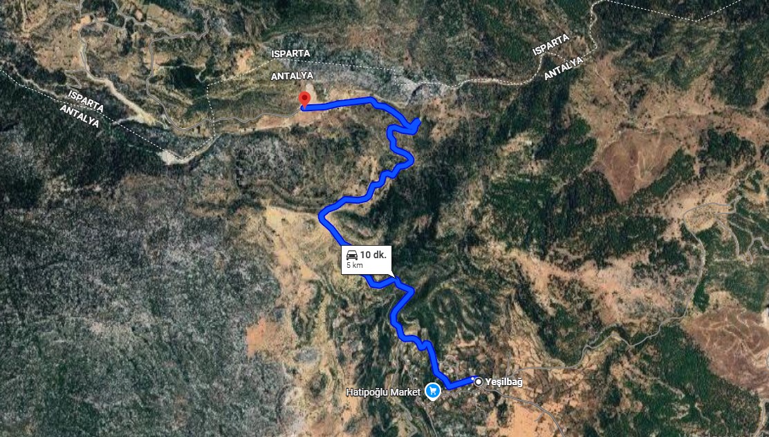 ANTALYA MANAVGAT YEŞİLBAĞ 'DA 3.426 M² TARLA SATILIKTIR. - ANTALYA MANAVGAT fotoğraf 3
